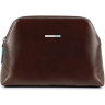 Косметичка PIQUADRO BLUE SQUARE BY3795B2/MO (коричневый)