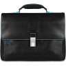 Портфель PIQUADRO Blue Square CA3111B2/N, черный